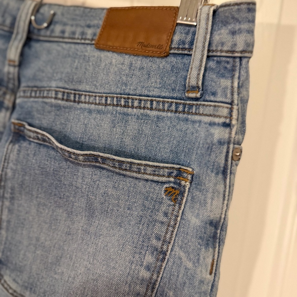 Madewell Blue Denim Skirt, size waist 30 - Picture 7 of 8